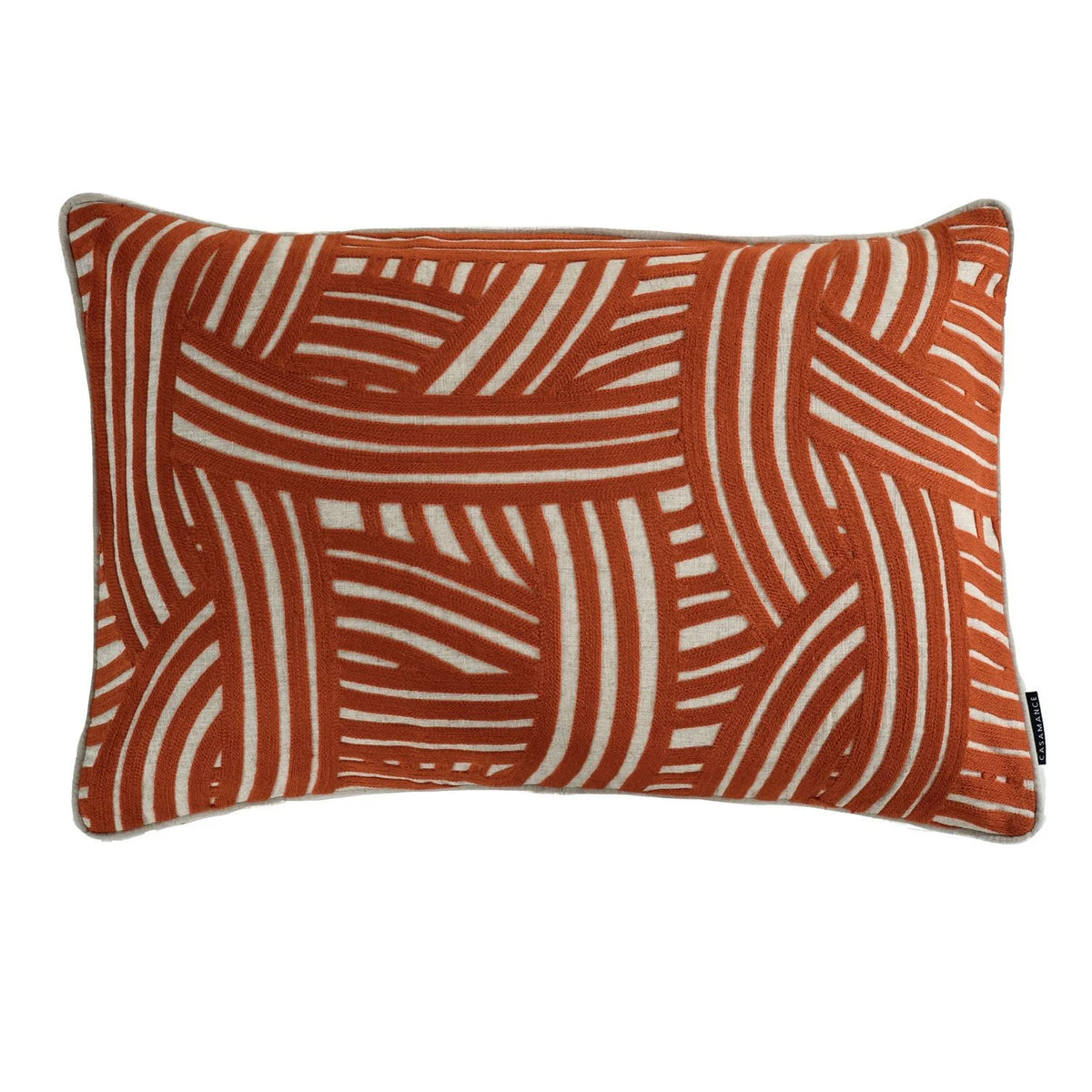 Casamance Caravane cushion cover — Orange
