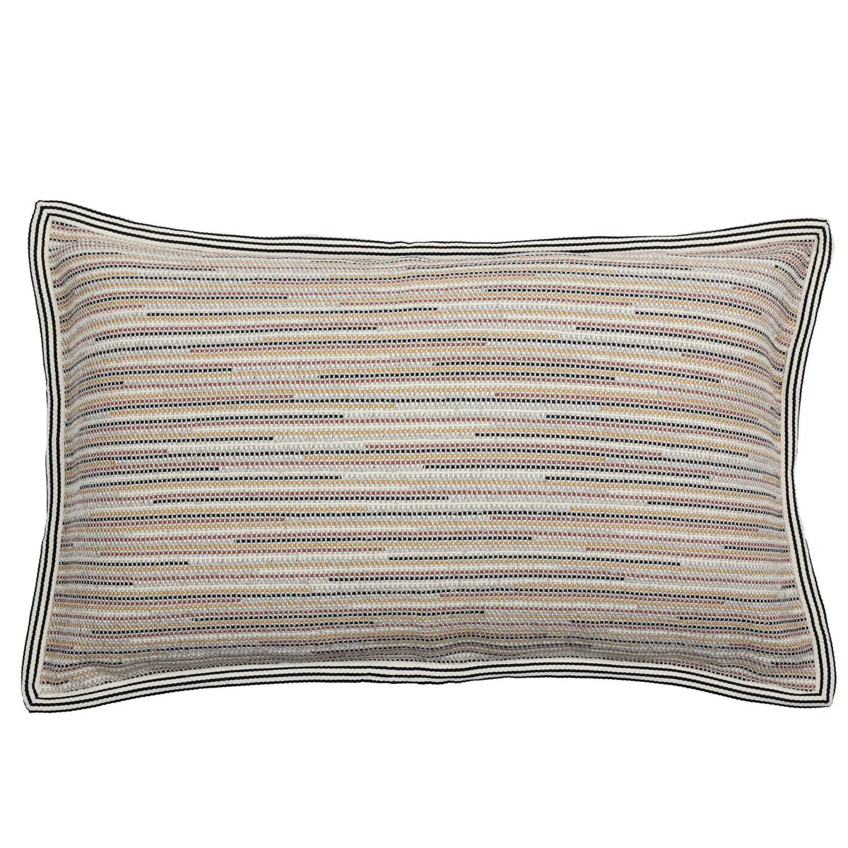 Casamance Carillo cushion cover — Terracotta Ocre