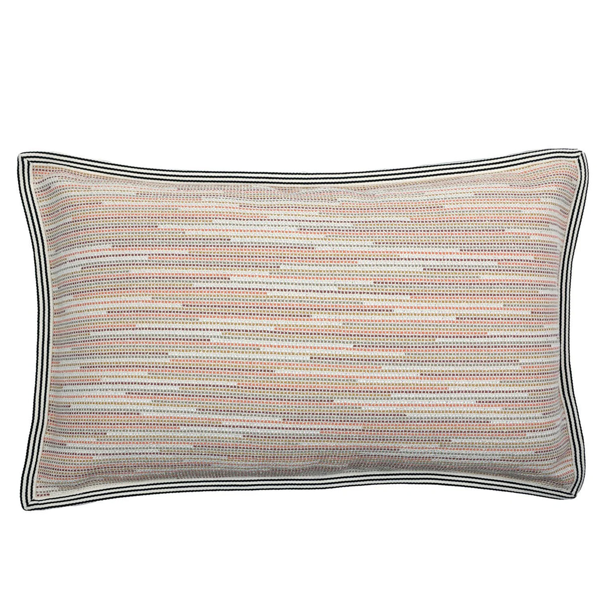 Casamance Carillo cushion cover — Orange Terracotta