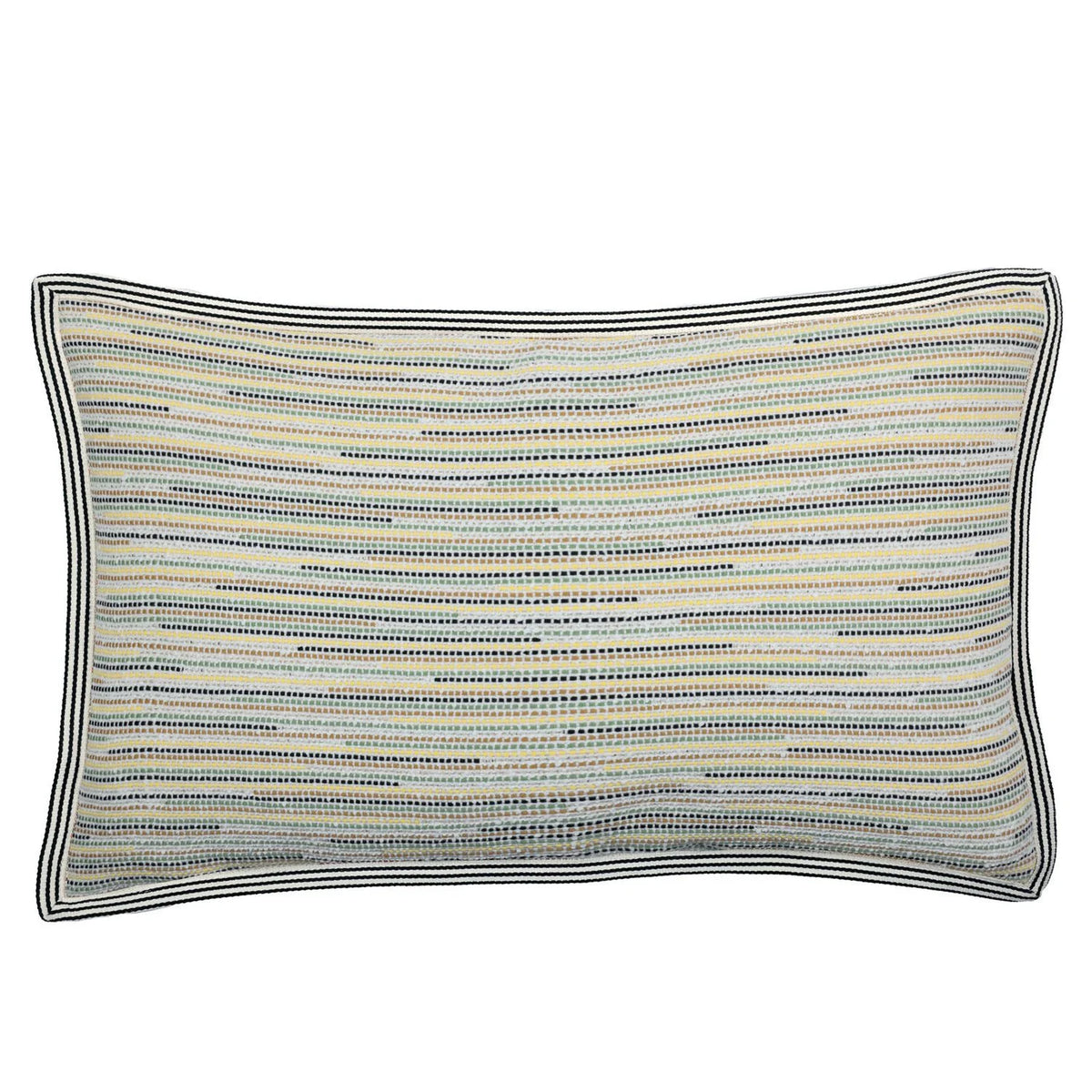 Casamance Carillo cushion cover — Vert Jaune