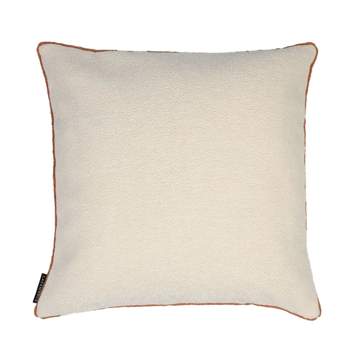 Casamance Chroma cushion cover — Nacre
