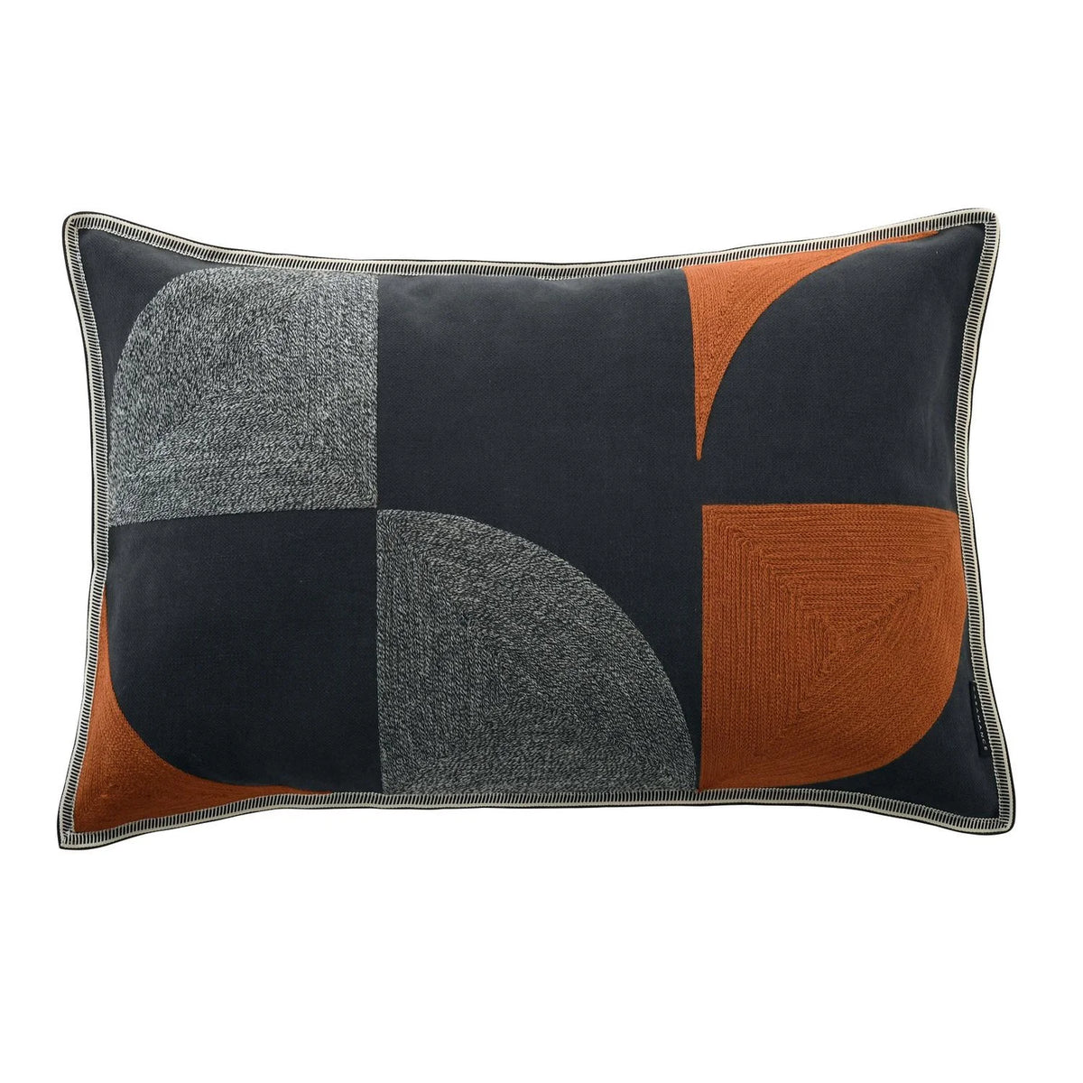 Casamance Coconut cushion cover — Noir