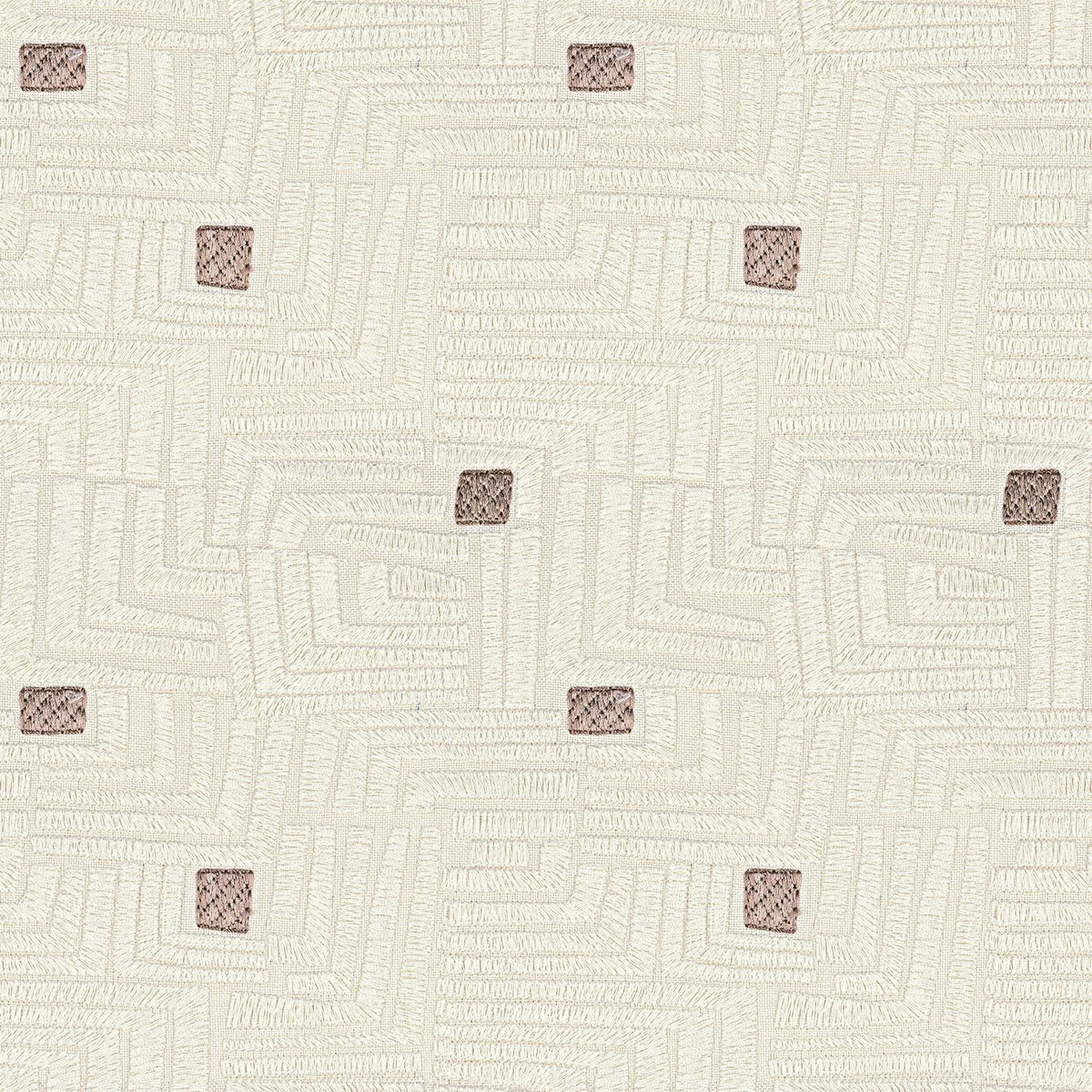 Casamance Composition fabric — Écru