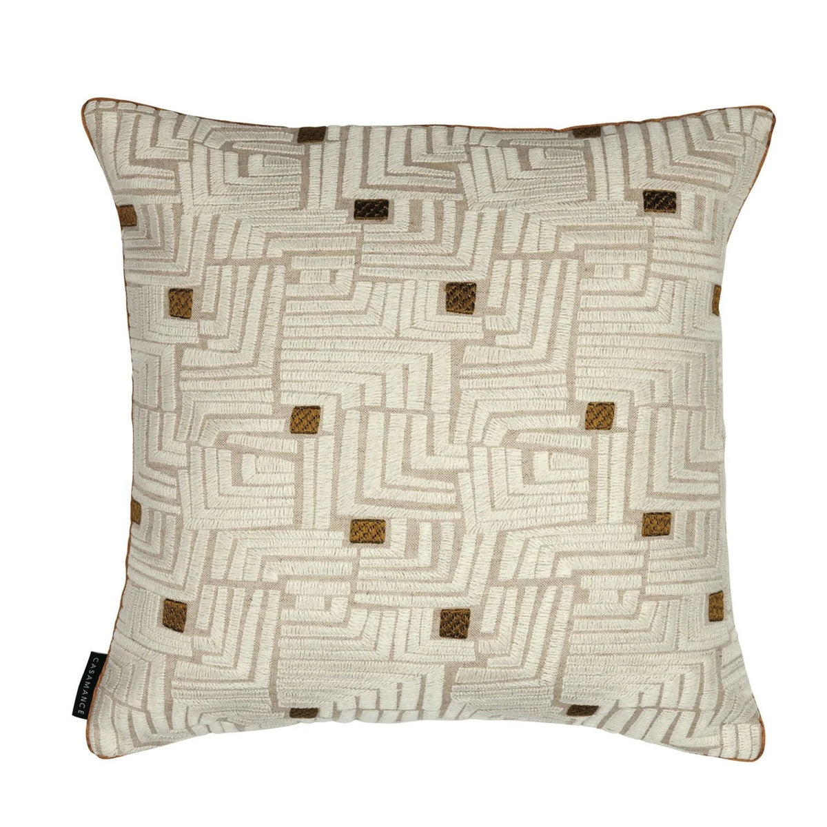 Casamance Composition cushion cover — Naturel