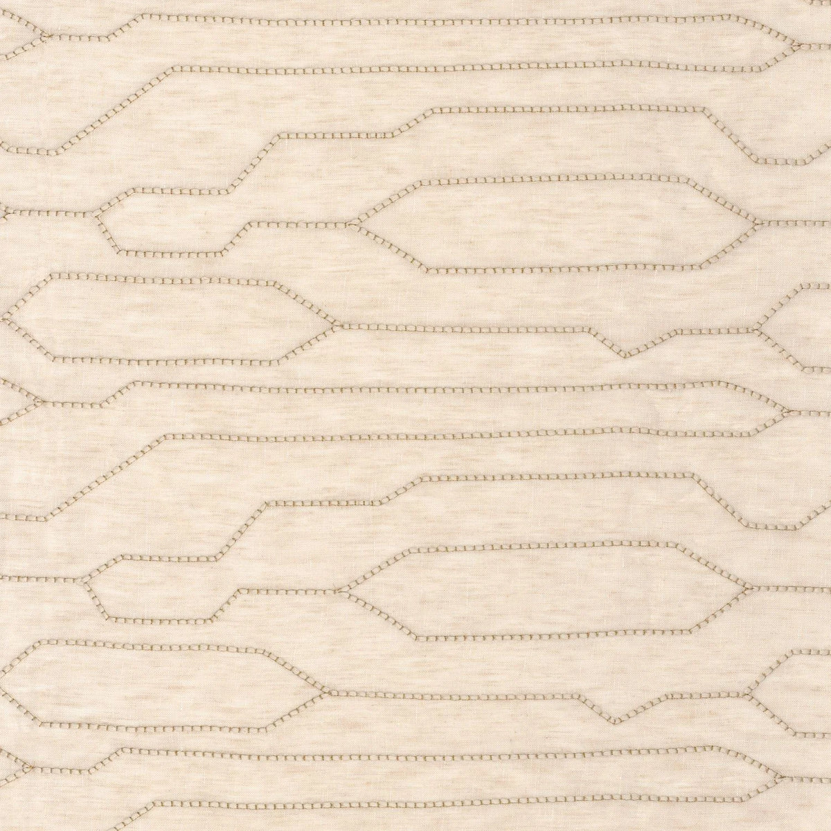 Casamance Cortège fabric — Naturel Mordoré