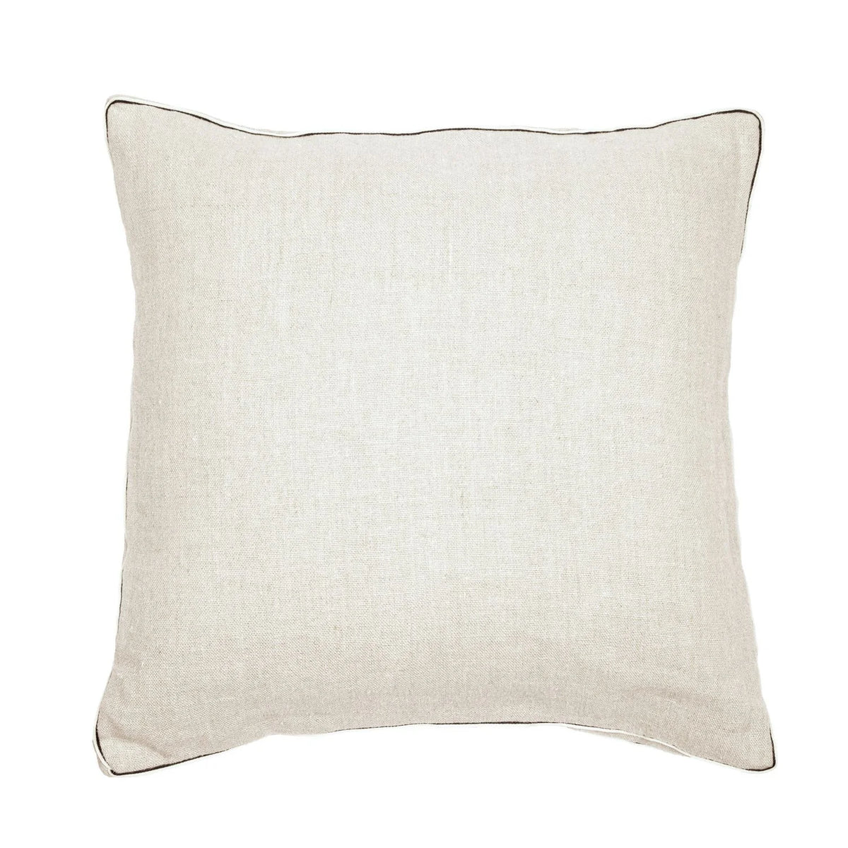 Casamance Cote Lin cushion cover — Ecru