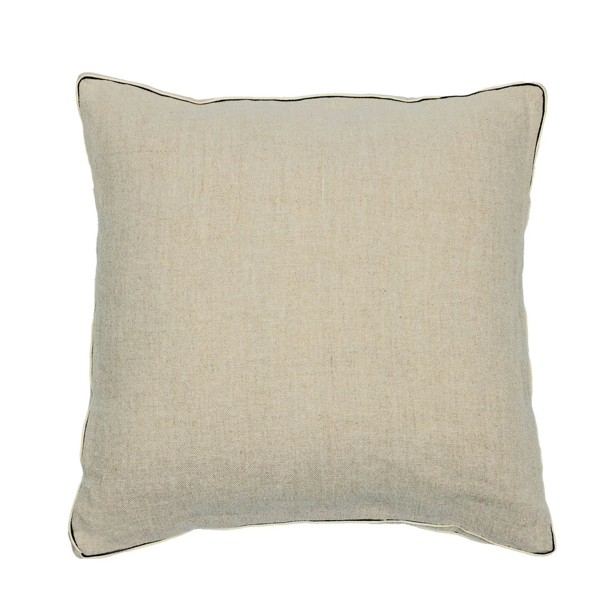 Casamance Cote Lin cushion cover — Grege