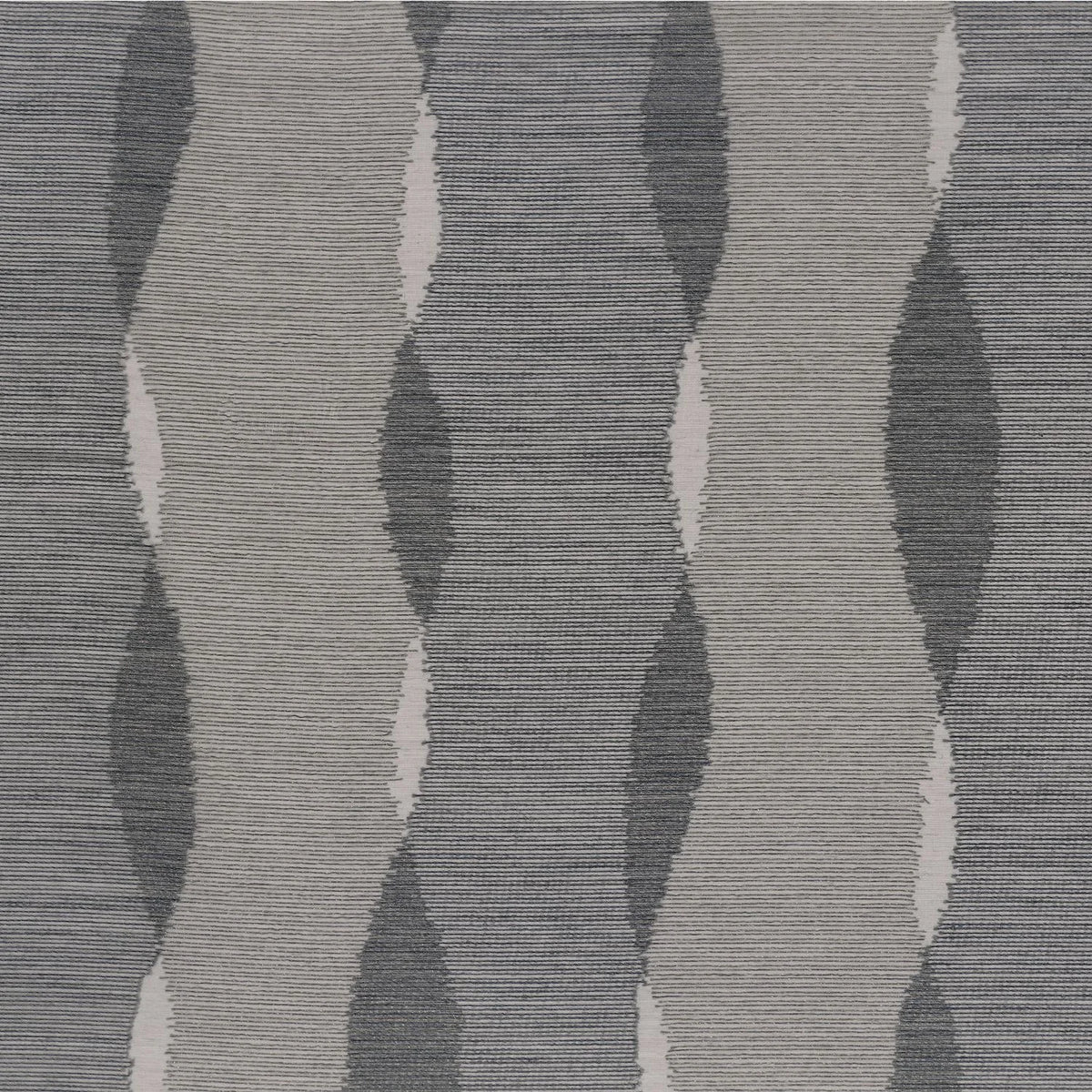 Casamance Courtisane fabric — Gris Fusain
