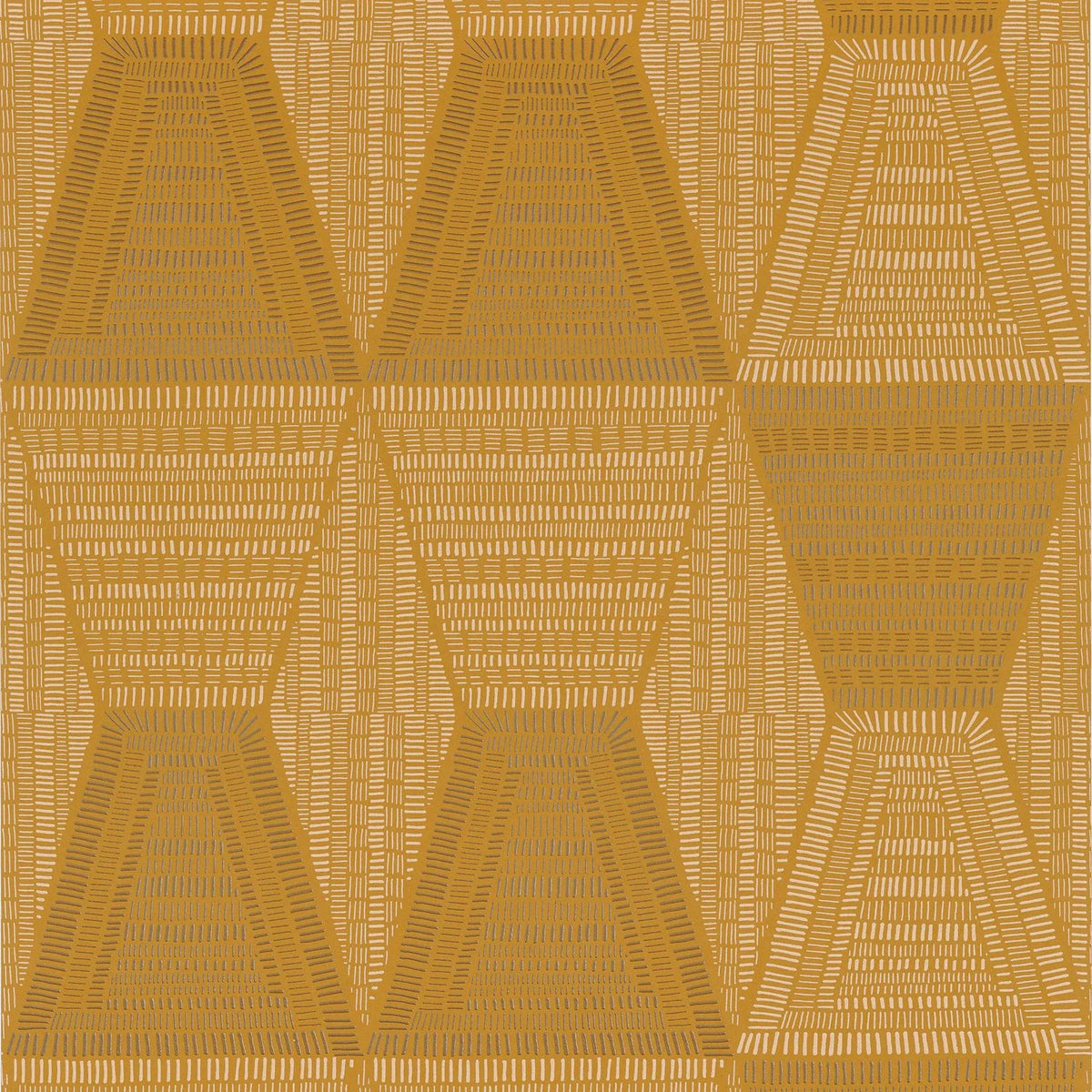 Casamance Daia wallpaper — Ocre