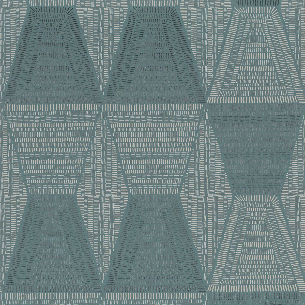 Casamance Daia wallpaper — Vert Imperial
