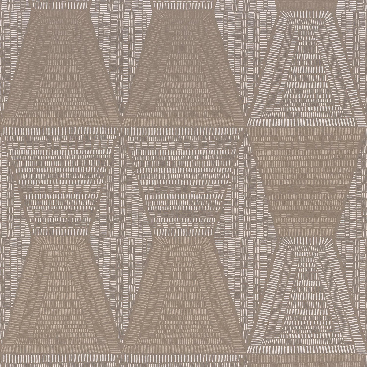 Casamance Daia wallpaper — Taupe