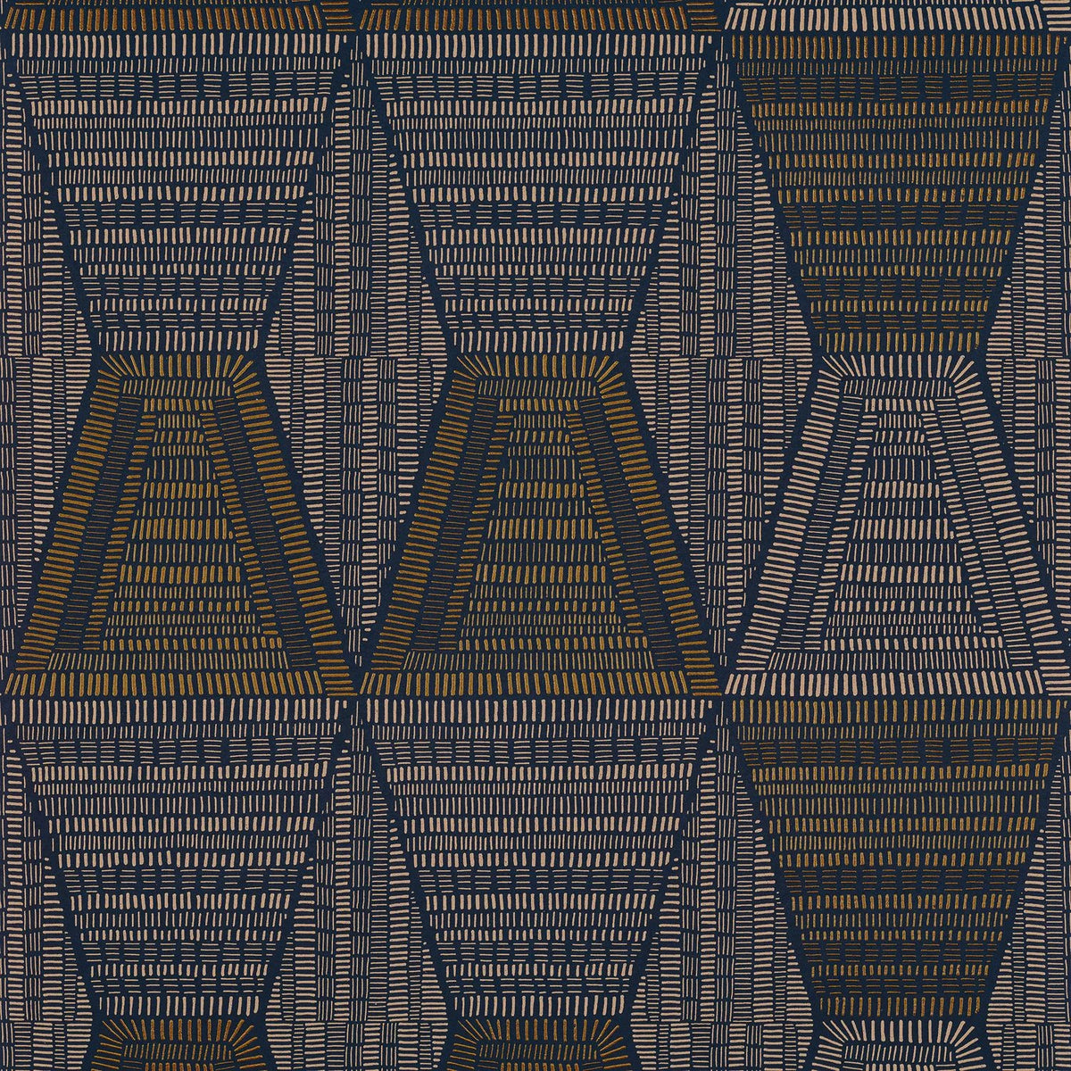 Casamance Daia wallpaper — Marine