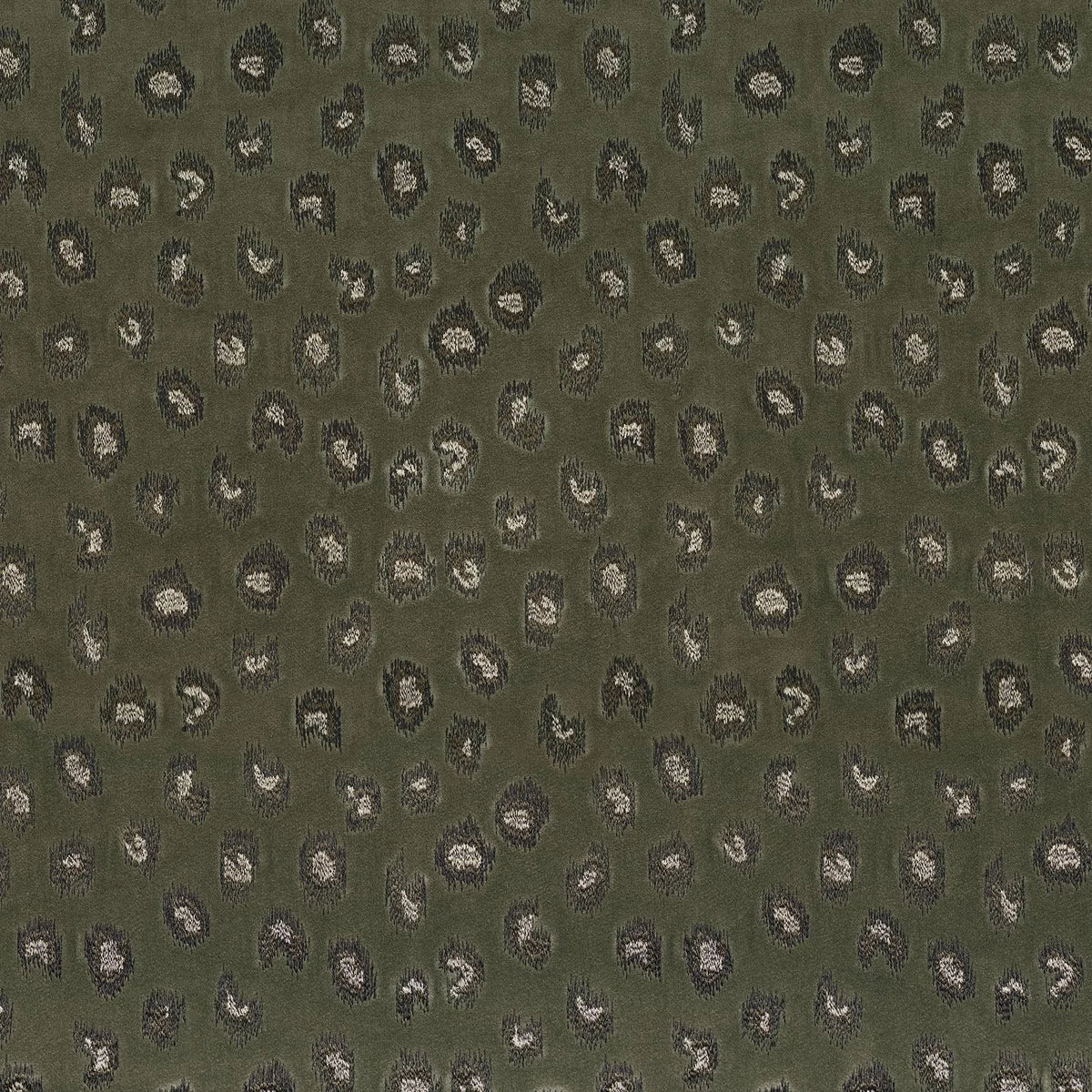 Casamance Daim fabric — Kaki