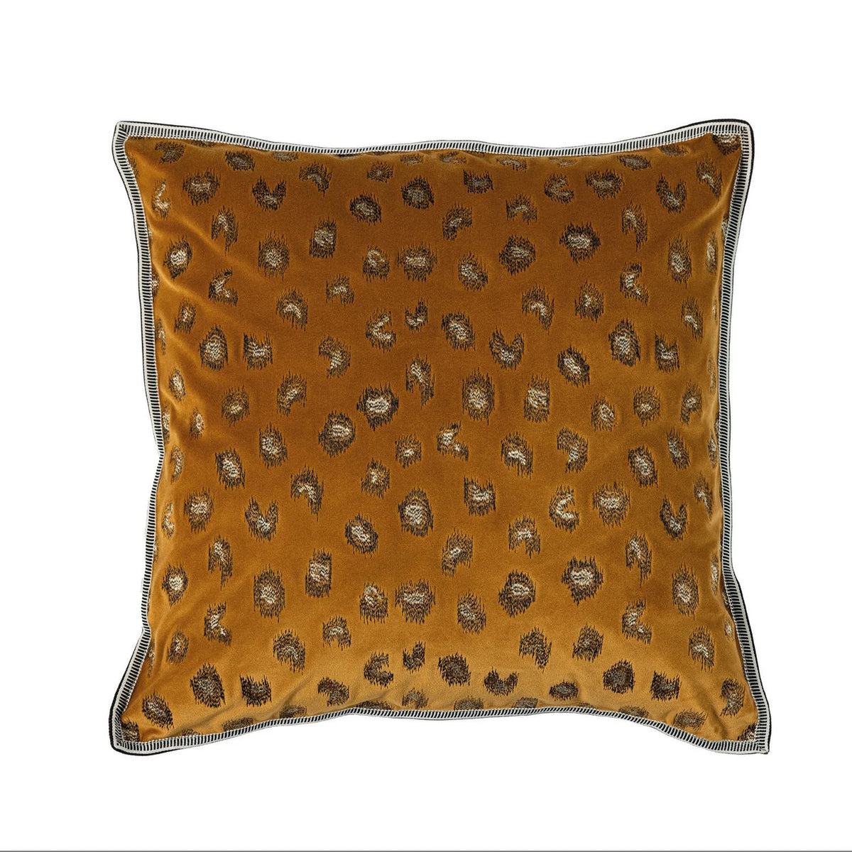 Casamance Daim cushion cover — Camel