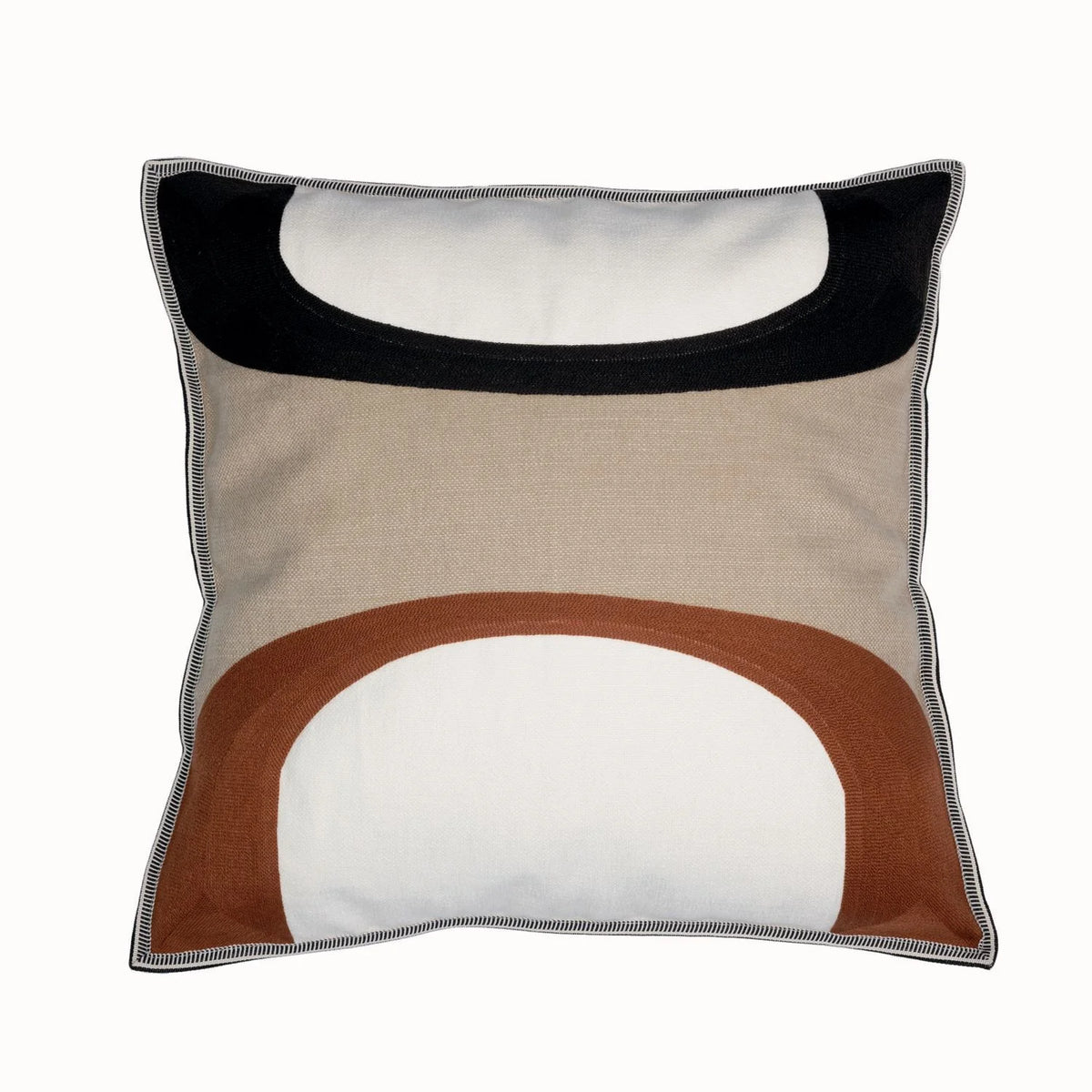 Casamance Dakota cushion cover — Nacre Naturel