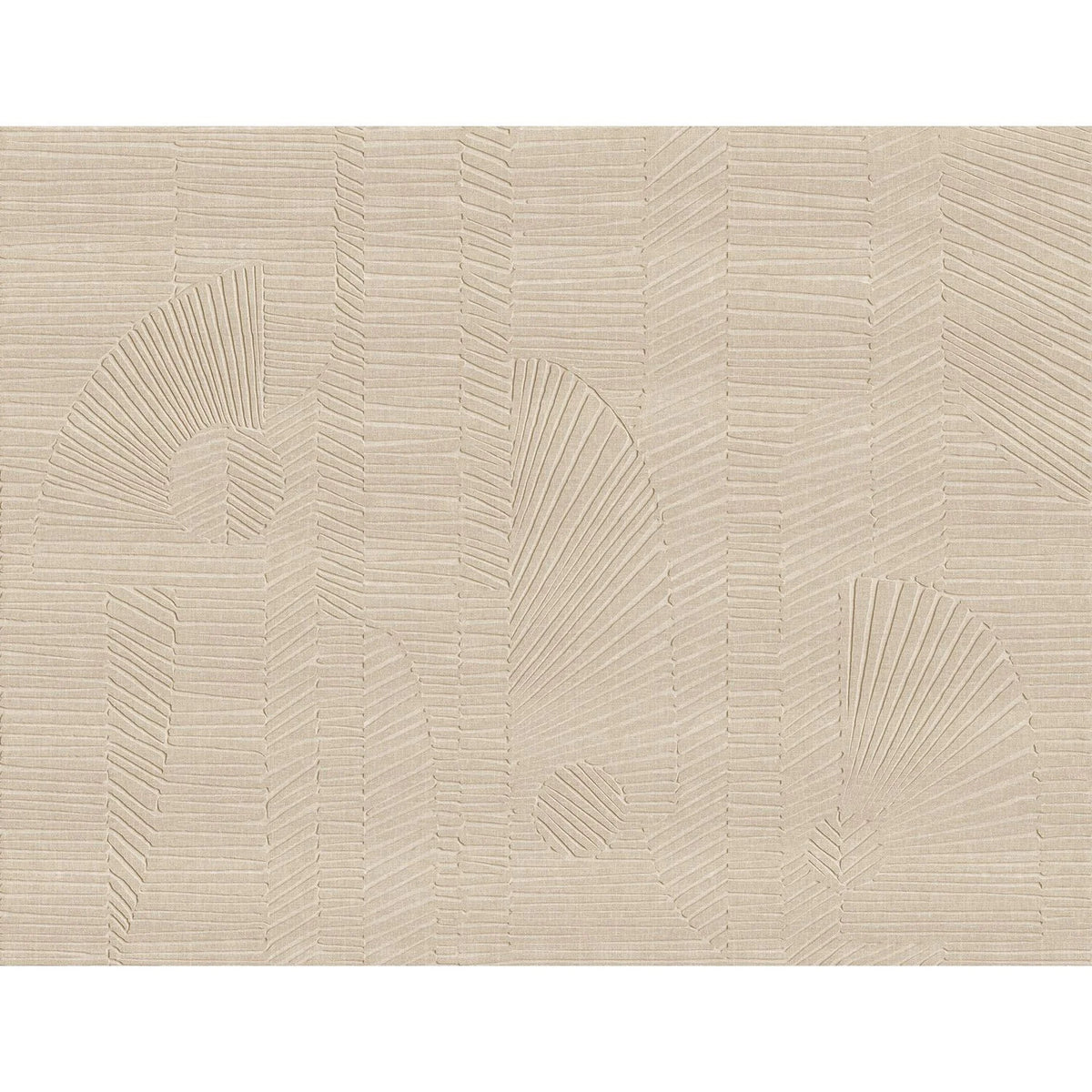 Casamance Danse Des Sampans wallpanel — Marron Glacé