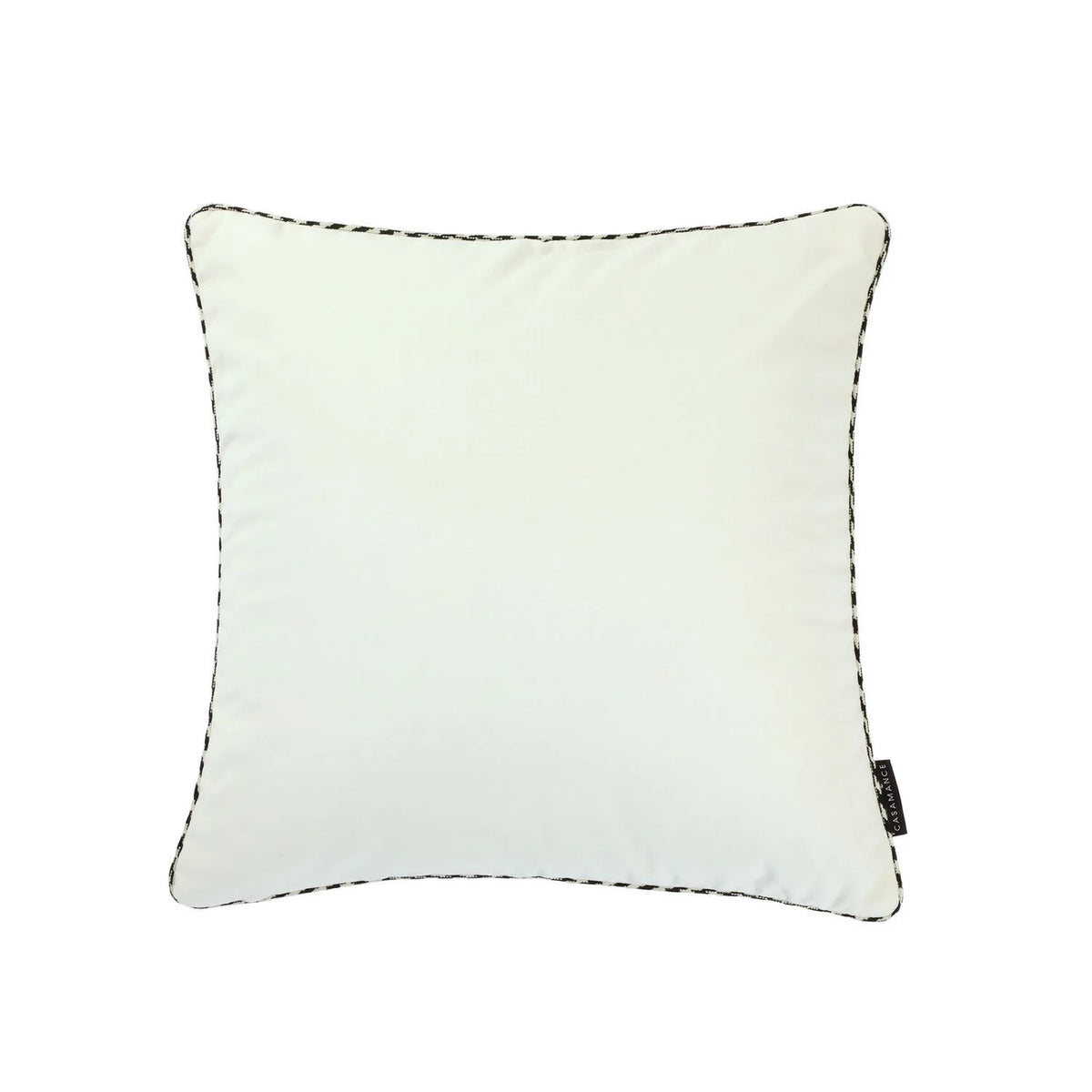 Casamance Dolce Vita cushion cover — Ivoire