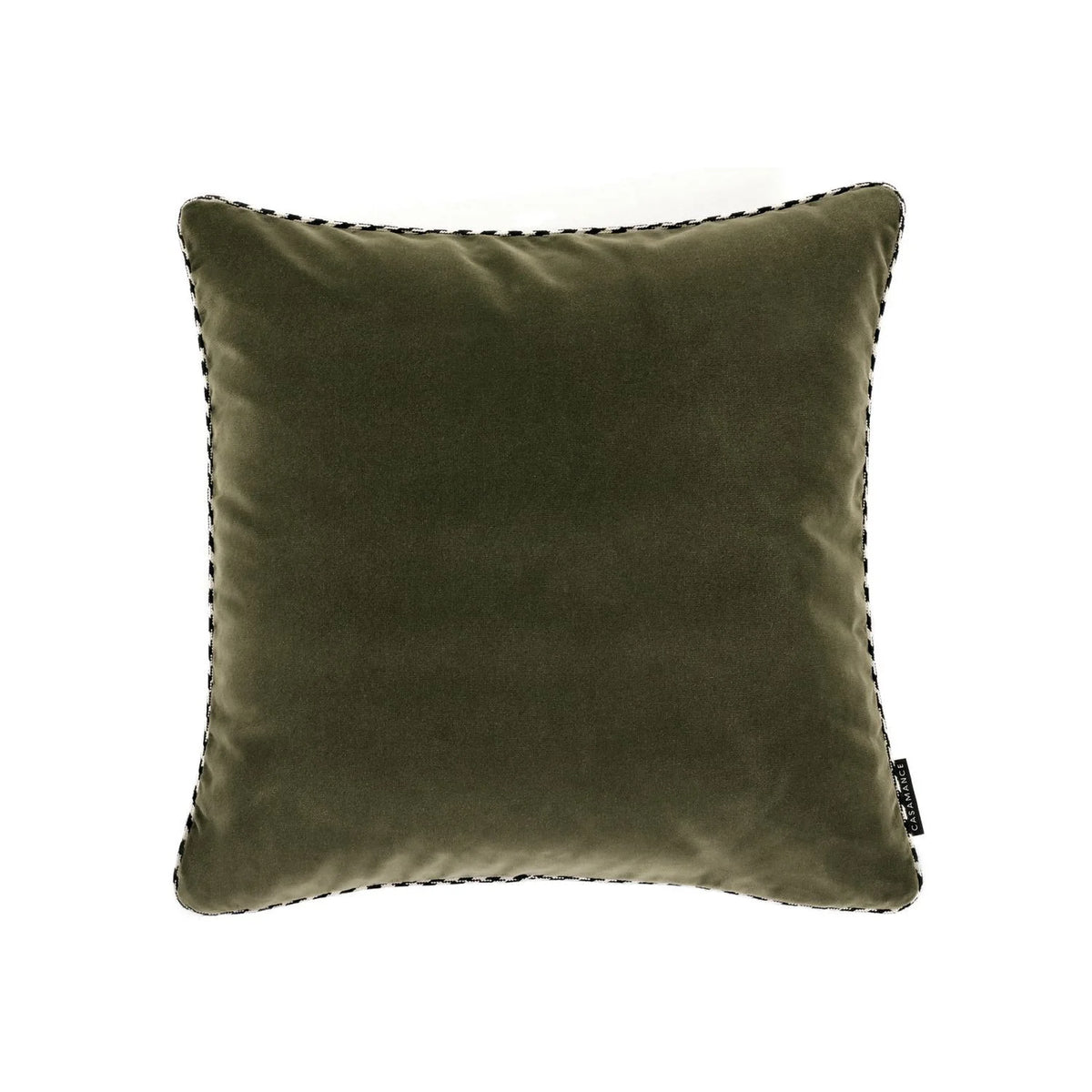 Casamance Dolce Vita cushion cover — Kaki