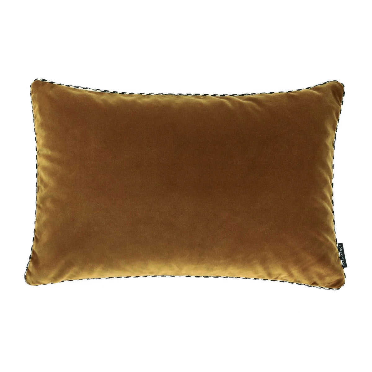 Casamance Dolce Vita cushion cover — Brun Tabac