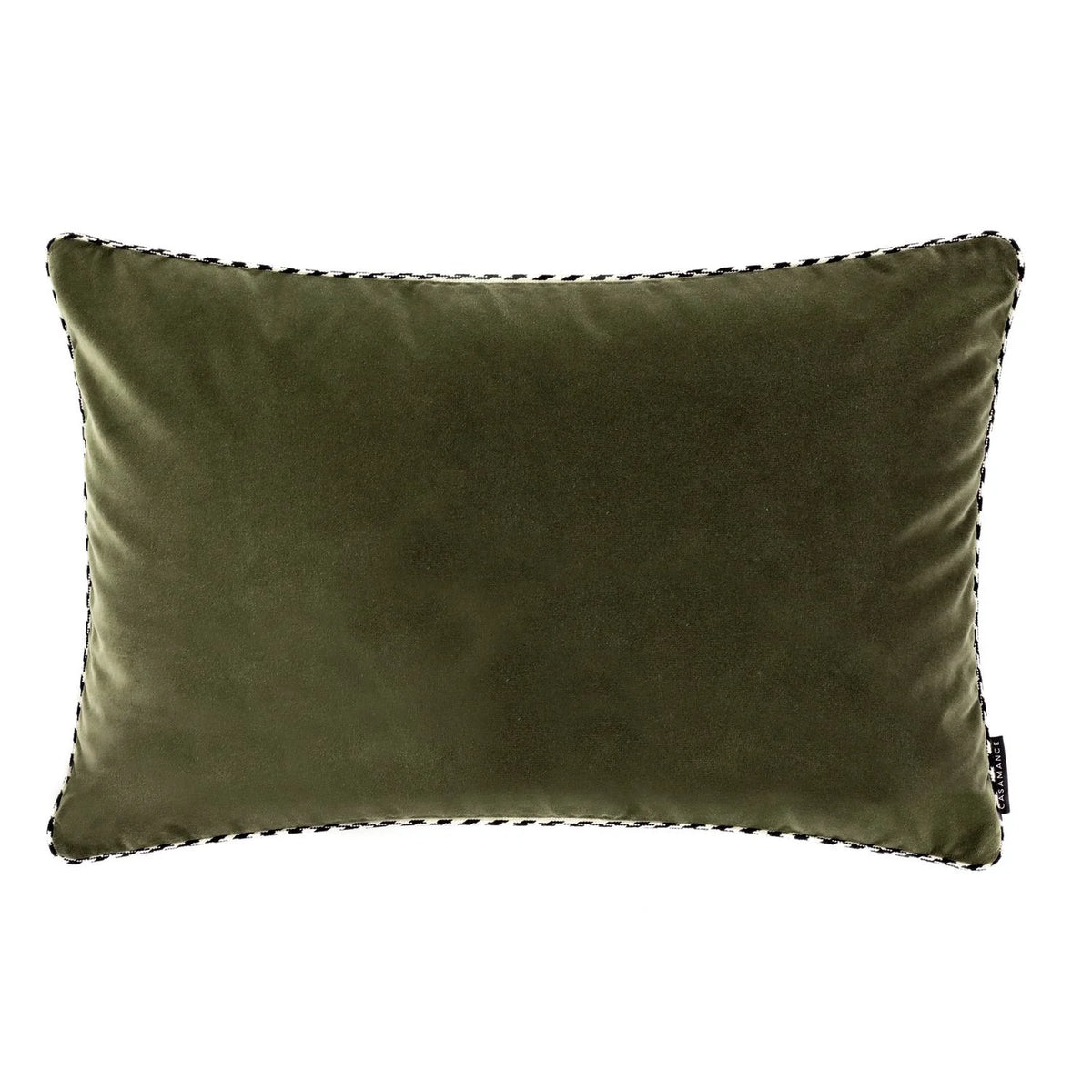 Casamance Dolce Vita cushion cover — Kaki