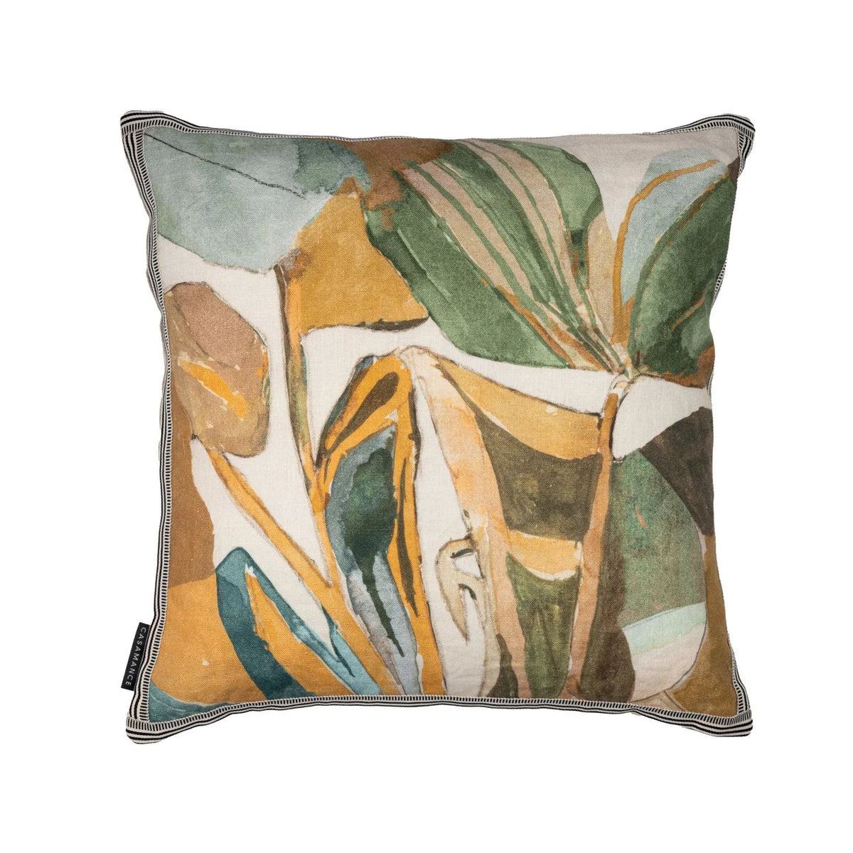 Casamance Douceur Ardente cushion cover — Persan Ambre
