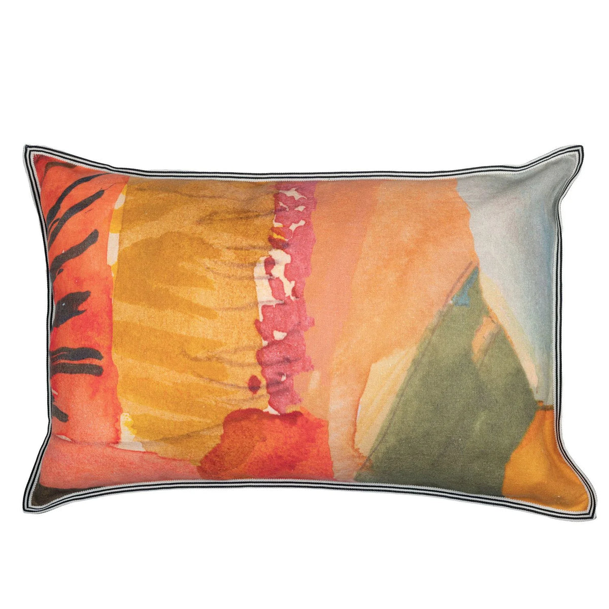 Casamance Douceur Ardente cushion cover — Blush