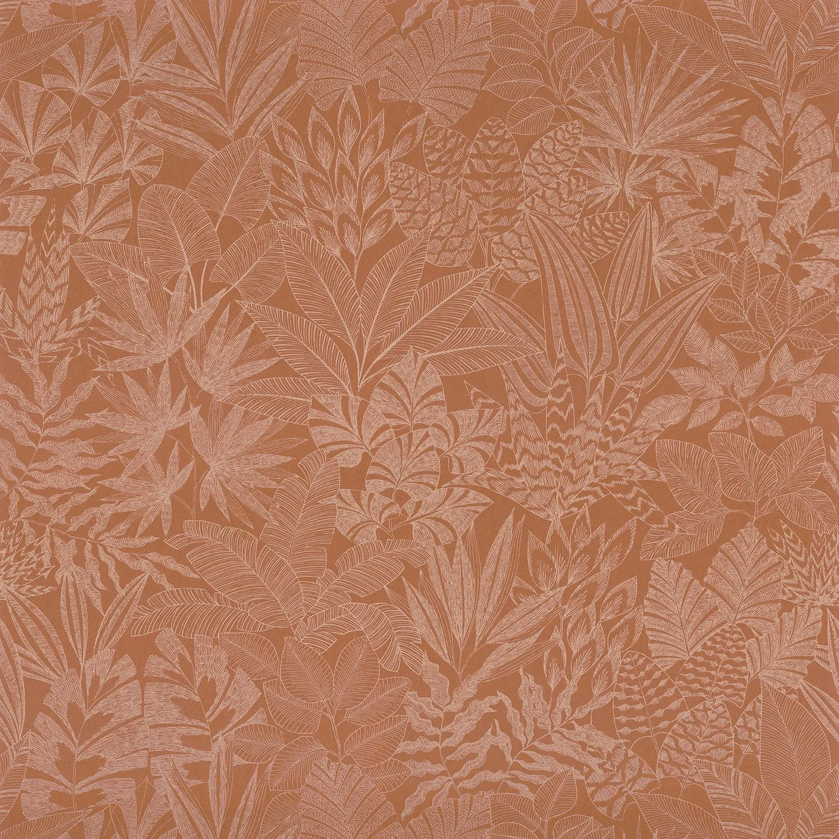 Casamance Doum wallpaper — Terre De Sienne