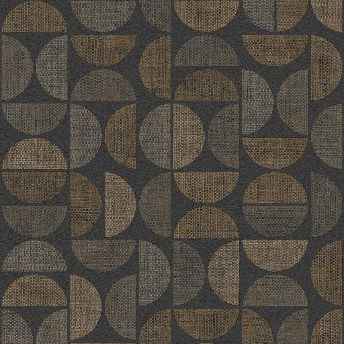 Casamance Dualis wallpaper — Ébène