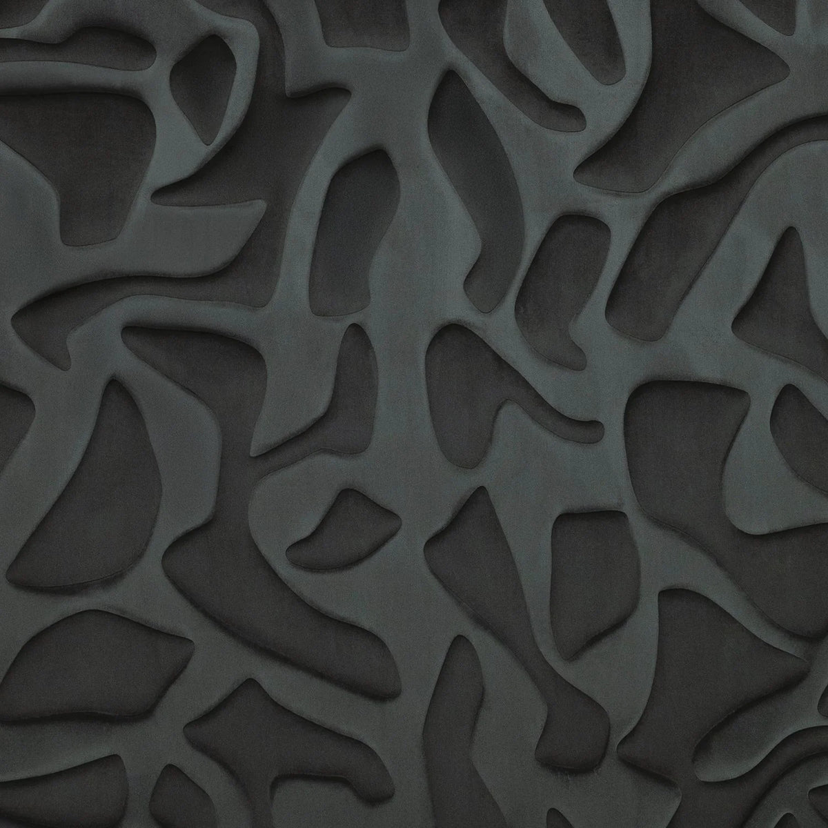 Casamance Erosion wallcovering — Carbone