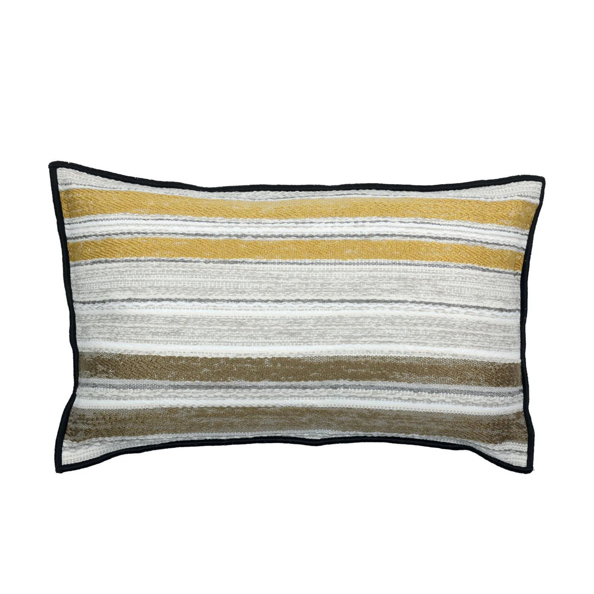 Casamance Espanto cushion cover — Jaune Kaki