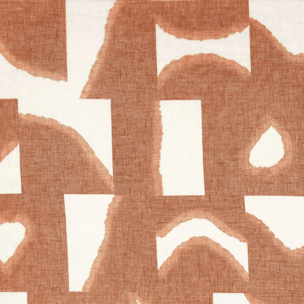 Casamance Estompe fabric — Terracotta