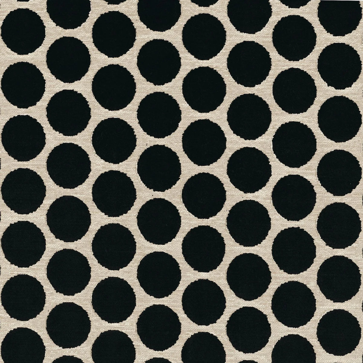 Casamance Fifties fabric — Noir De Lune