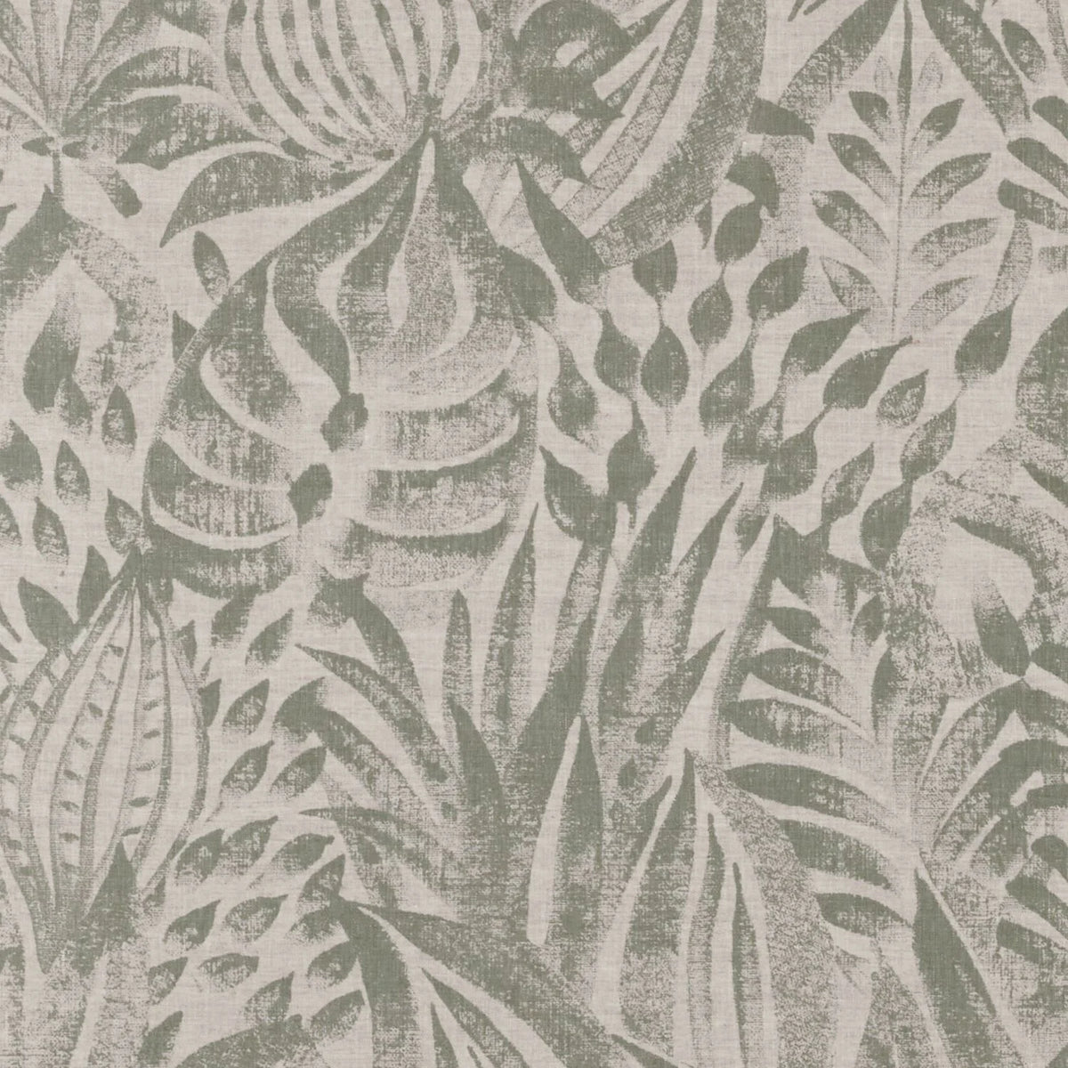 Casamance Foliage wallcovering — Céladon