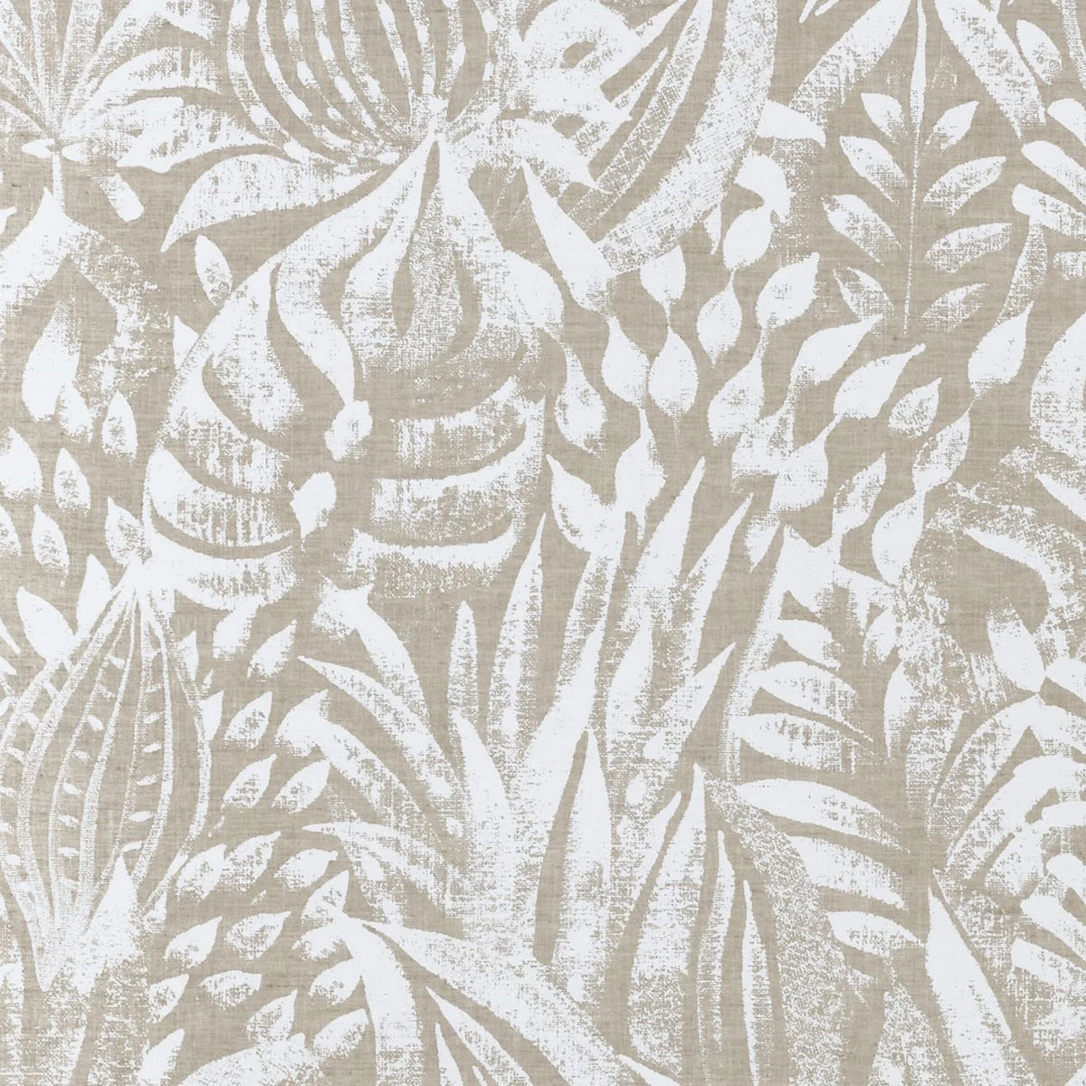 Casamance Foliage wallcovering — Blanc