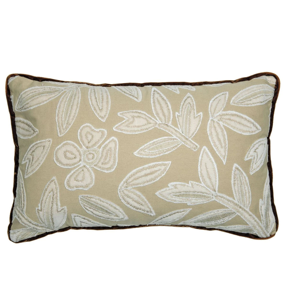 Casamance Forget Me Not cushion cover — Beige