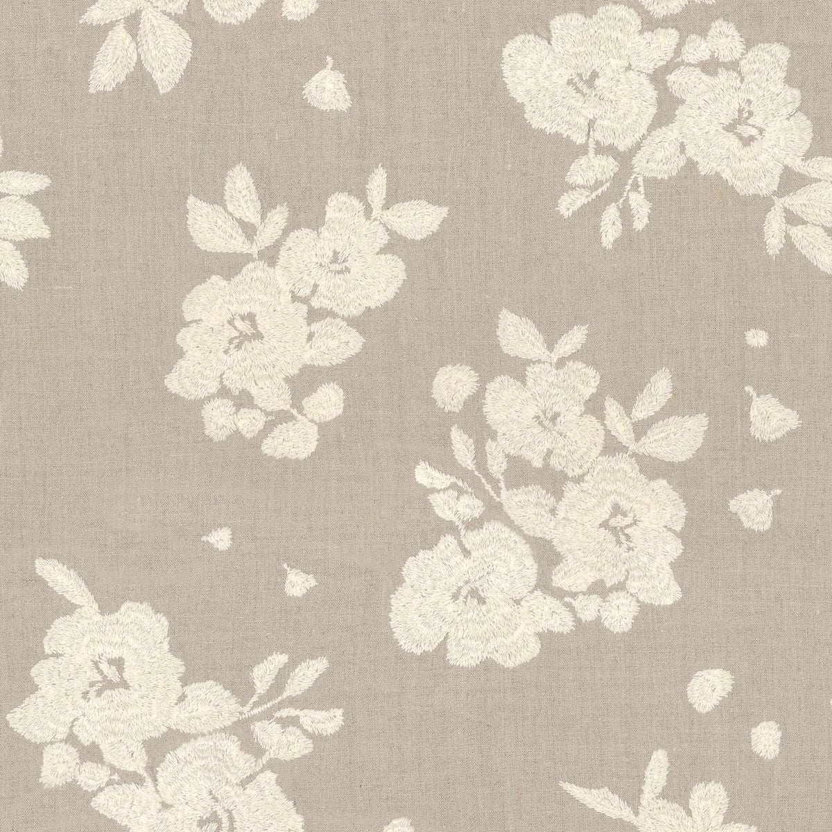 Casamance Gardenia fabric — Naturel
