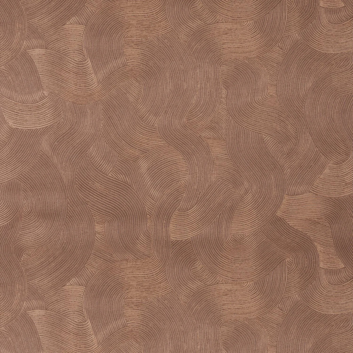 Casamance Gemmae wallpaper — Bordeaux/Cuivre