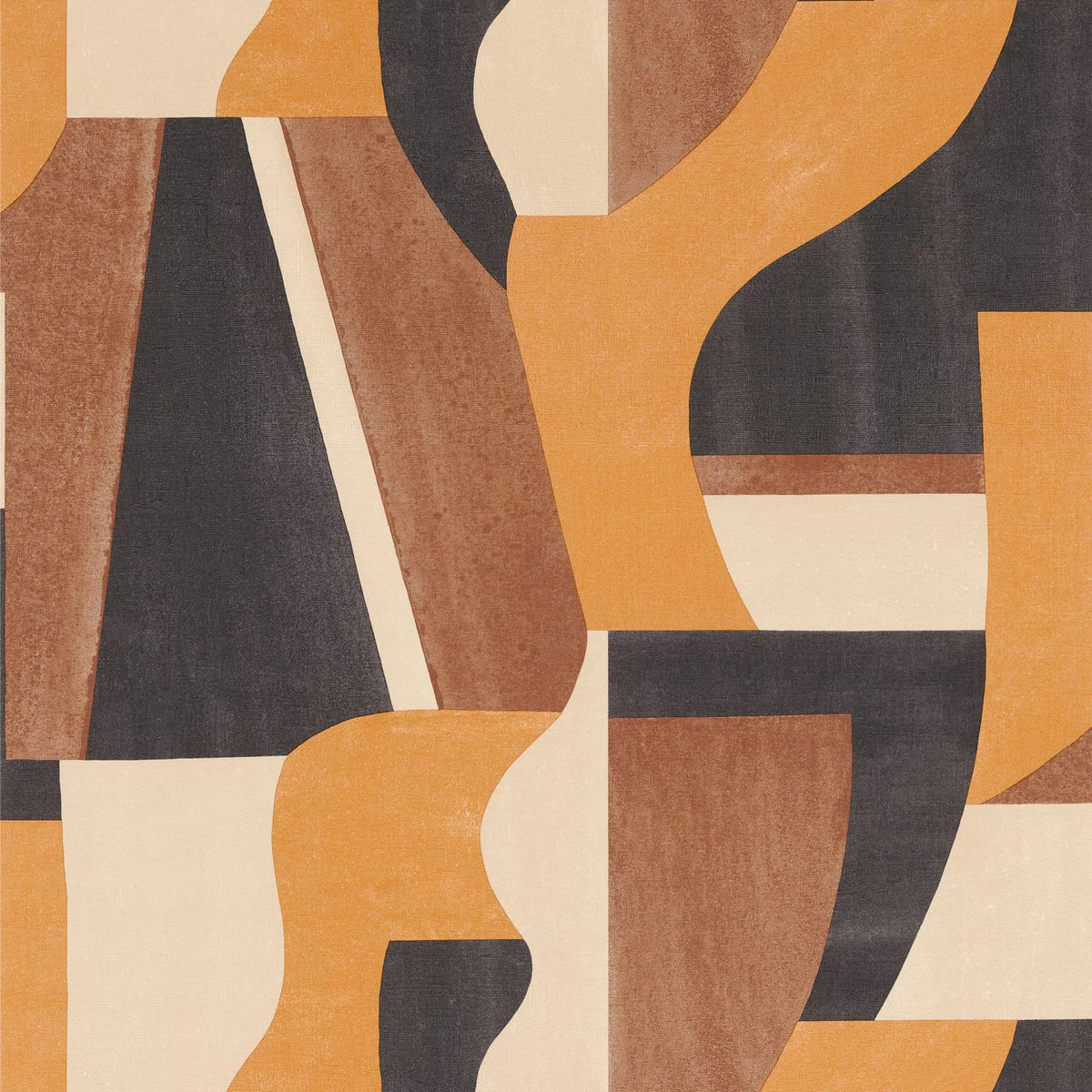 Casamance Gino wallpaper — Cognac