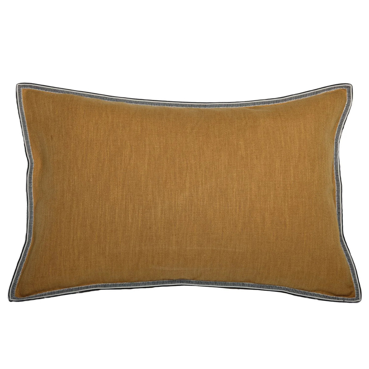Casamance Guethary cushion cover — Ocre