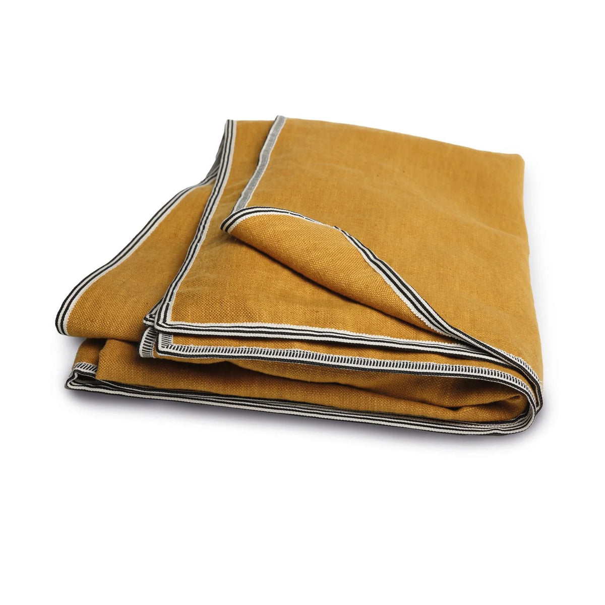 Casamance Guethary throw — Ocre