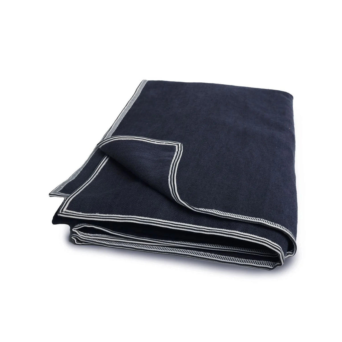 Casamance Guethary throw — Marine