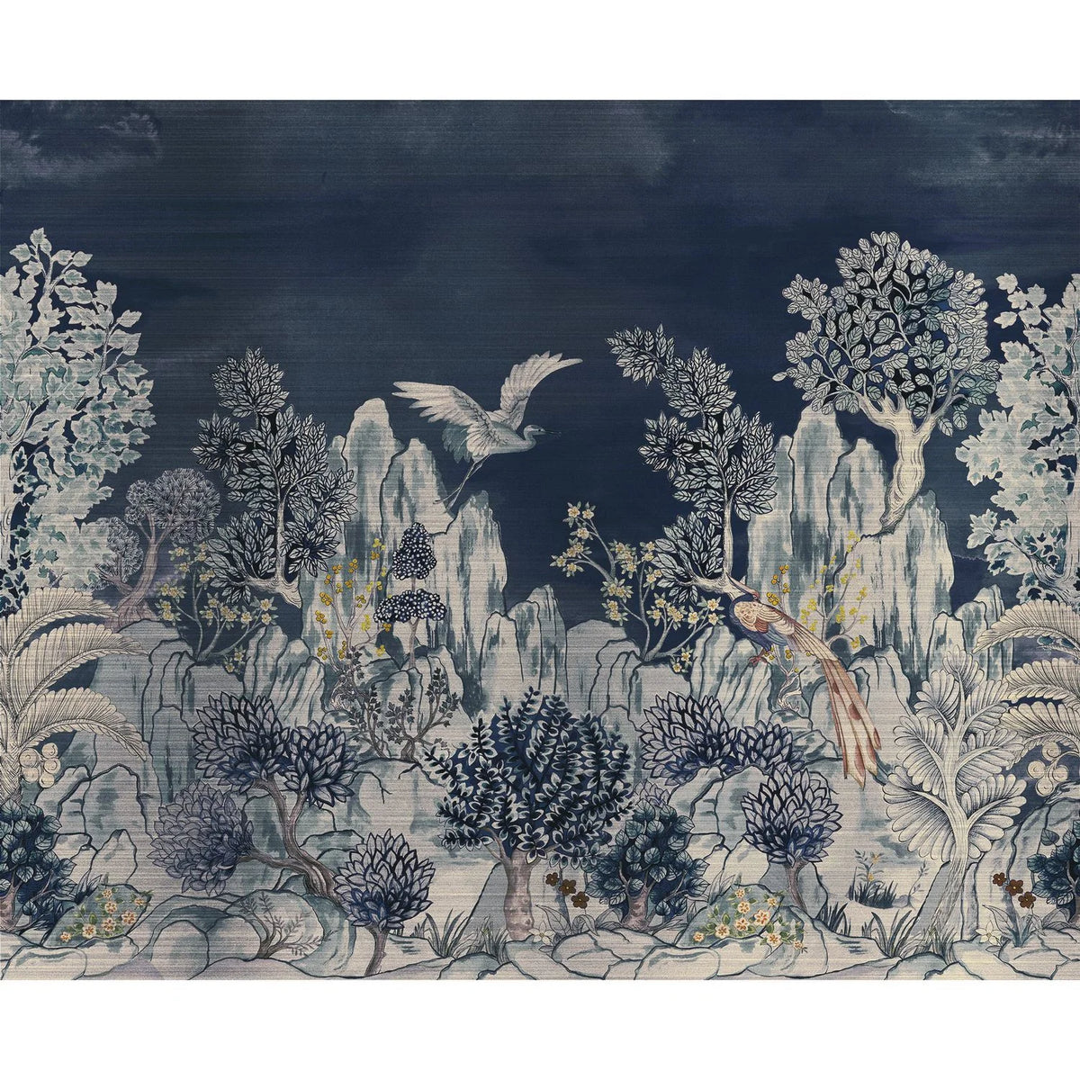 Casamance Hang Mua wallpanel — Marine