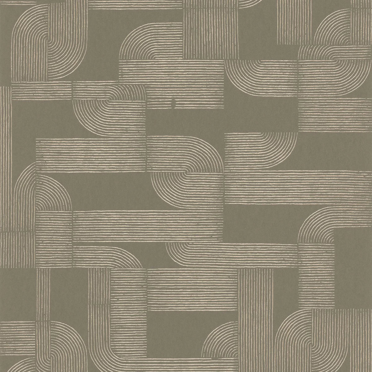 Casamance Hector wallpaper — Vert