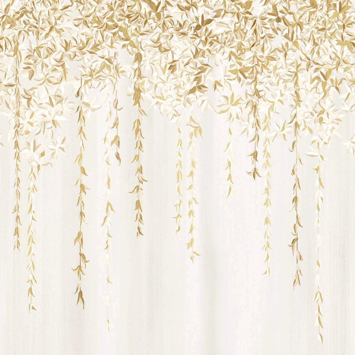 Casamance Hedera wallpanel — Ivoire/Doré