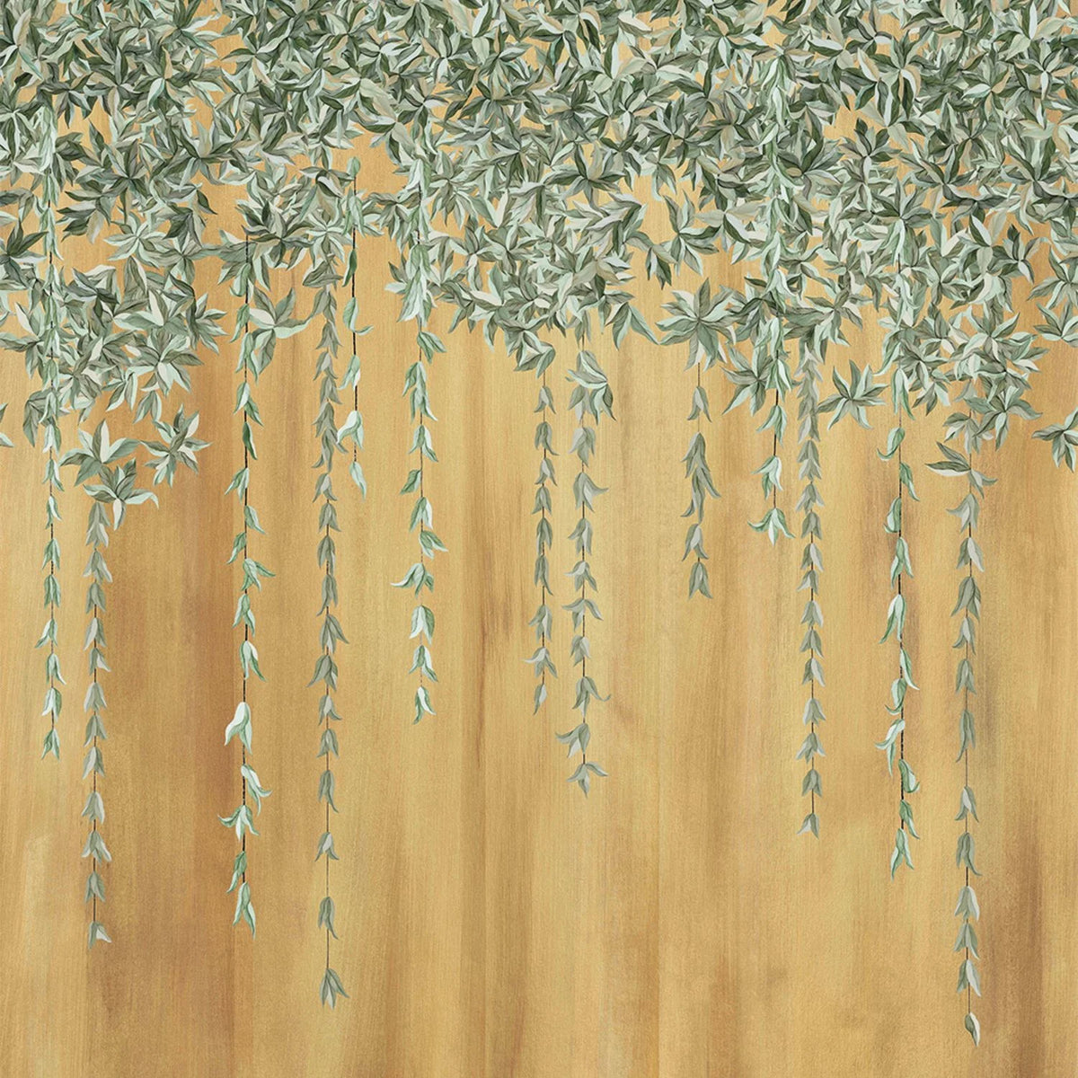 Casamance Hedera wallpanel — Lichen/Doré