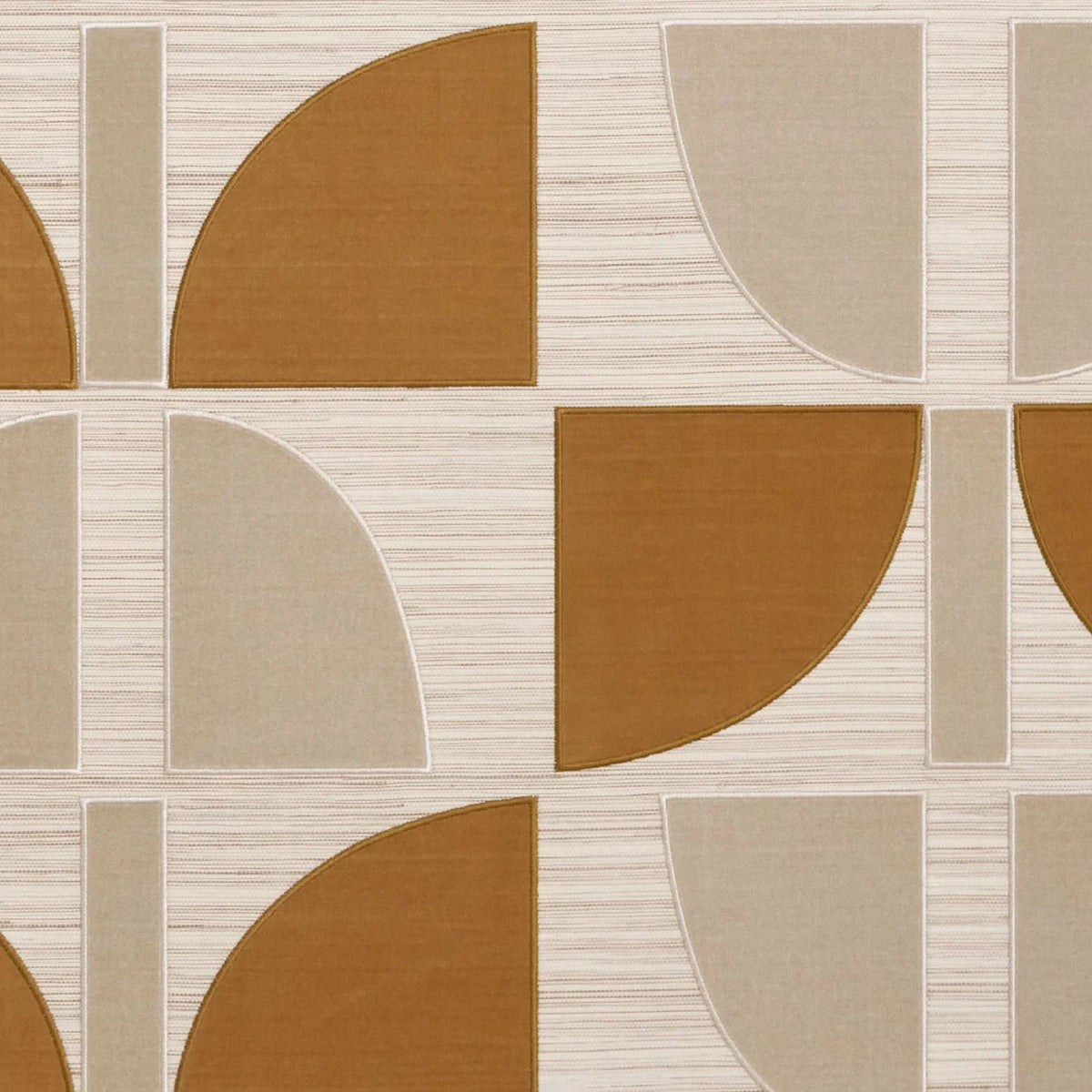 Casamance Hikari wallcovering — Beige Ocre