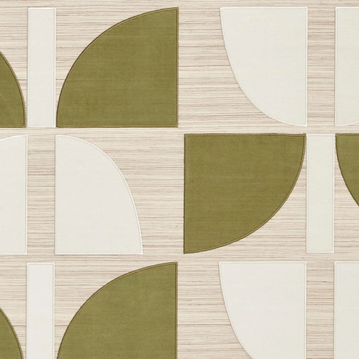 Casamance Hikari wallcovering — Ivoire Kaki