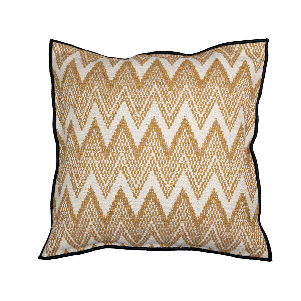 Casamance Hozho cushion cover — Ocre