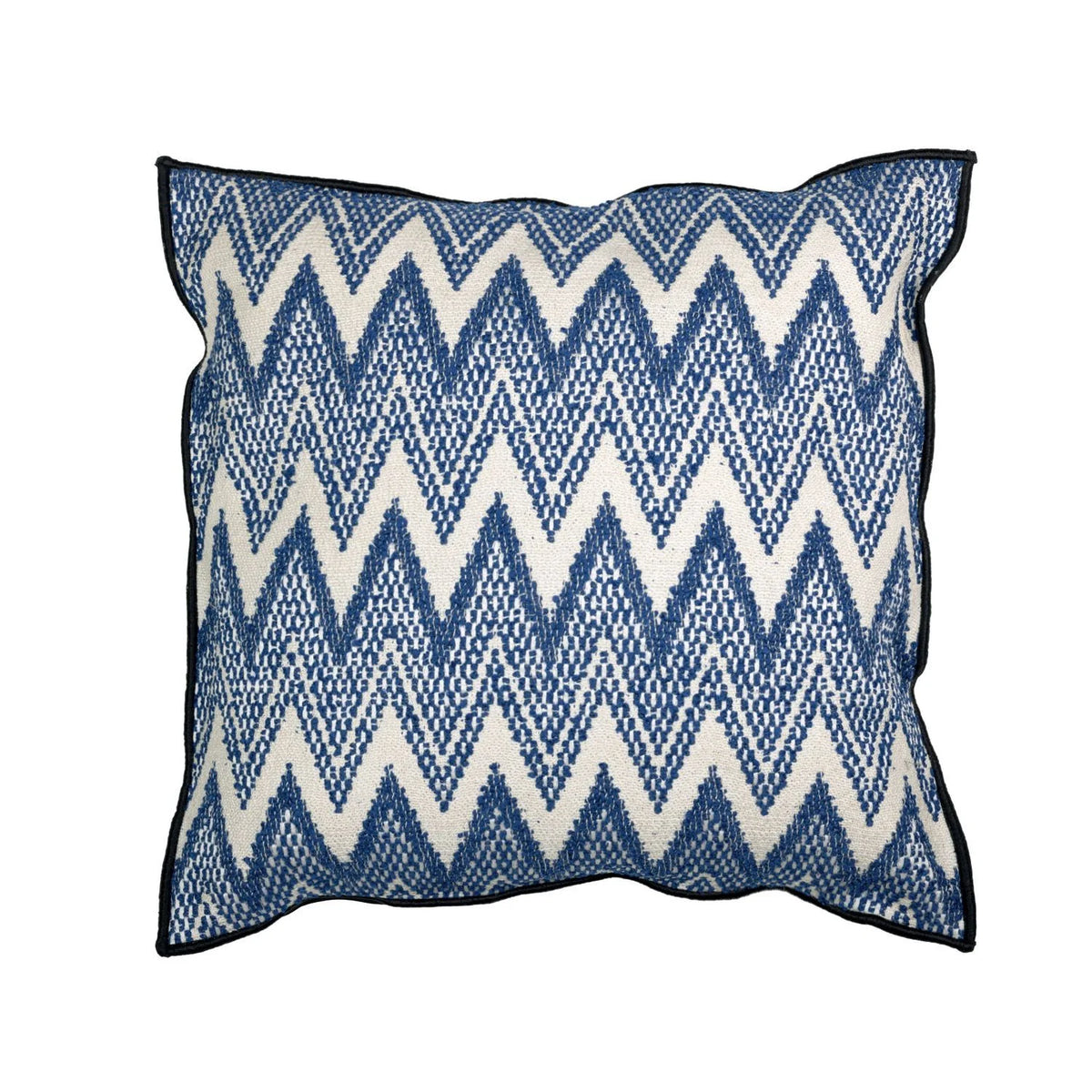 Casamance Hozho cushion cover — Bleu