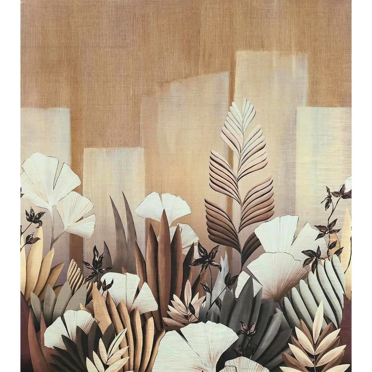Casamance Icho wallpanel — Mordoré